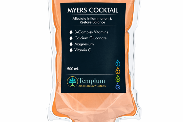 Myers' Cocktail IV drip at Templum Aesthetics & Wellness in Kirkland, WA