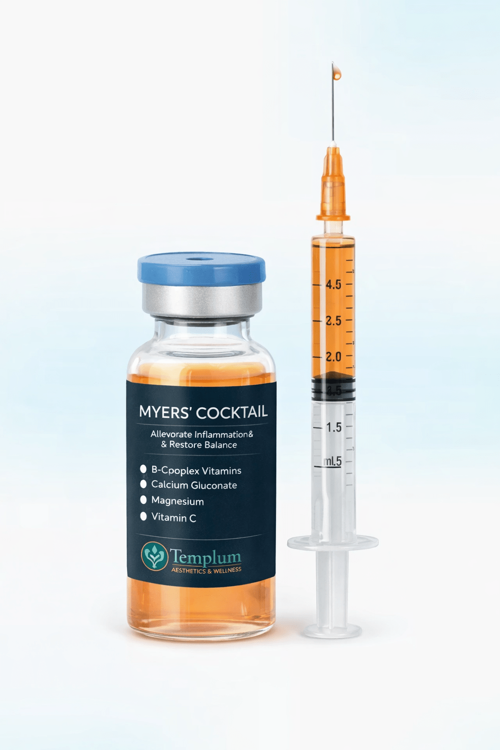 Myers Coctail IV Injection - Templum Aesthetics & Wellness