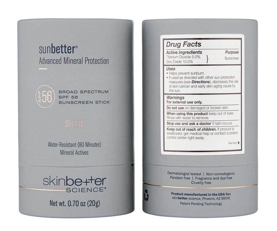 SKIN BETTER SCIENCE SUNBETTER ADVANCED MINERAL PROTECTION BROAD SPECTRUM SPF 56 SUNSCREEN STICK - Image 2