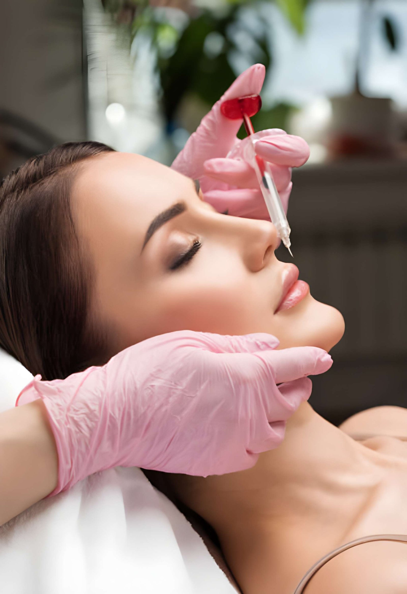 Patient Geting Dermal Filler Injection in Eastside King County WA Dermal Filler Near Seattle, WA