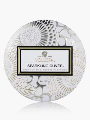 Voluspa Sparkling Cuvée Tin Candle