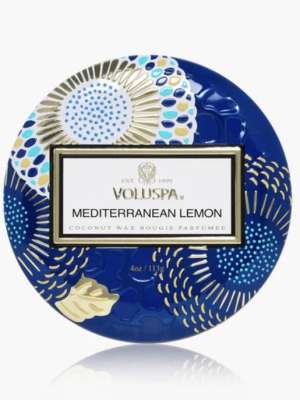 Voluspa Mediterranean Lemon 4 oz tin