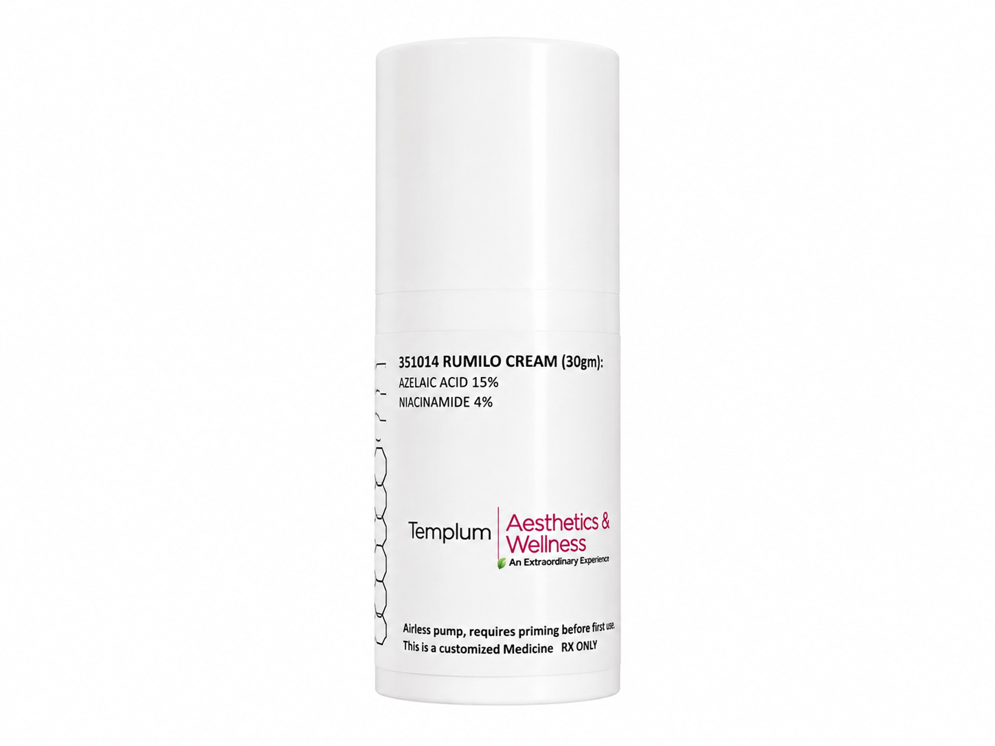 TEMPLUM Rumilo Cream – Azelaic Acid 15% + Niacinamide 4% Rx