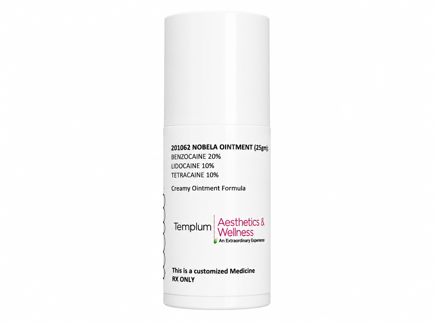 TEMPLUM NOBELA Cream – Advanced Triple-Action Topical Anesthetic RX