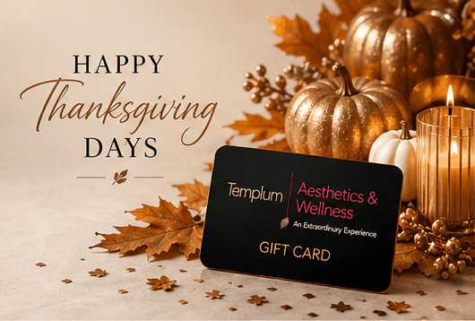 Thanksgiving eGift card from Templum Aesthetics & Wellness