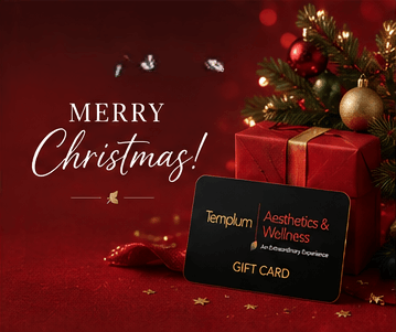 Merry Christmas eGift card from Templum Aesthetics & Wellness