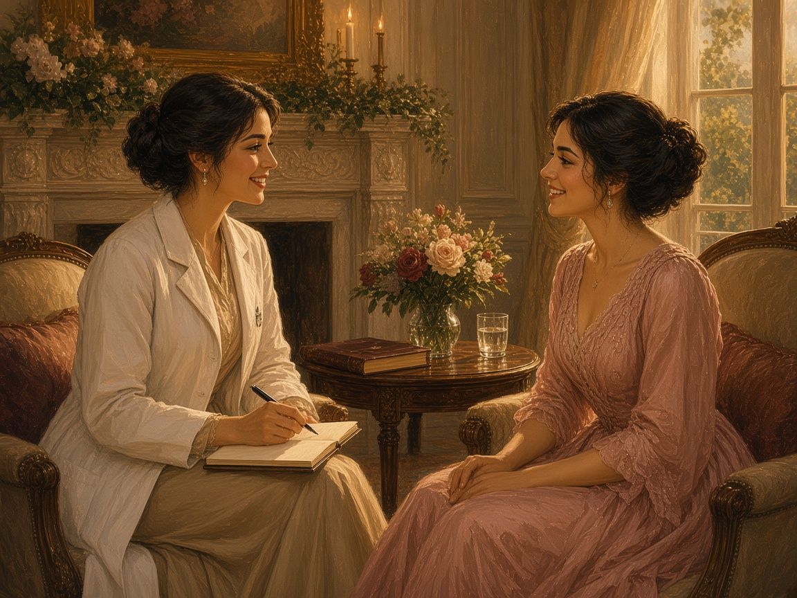 Private Events 11 A provider having a friendly one-on-one consultation with a guest